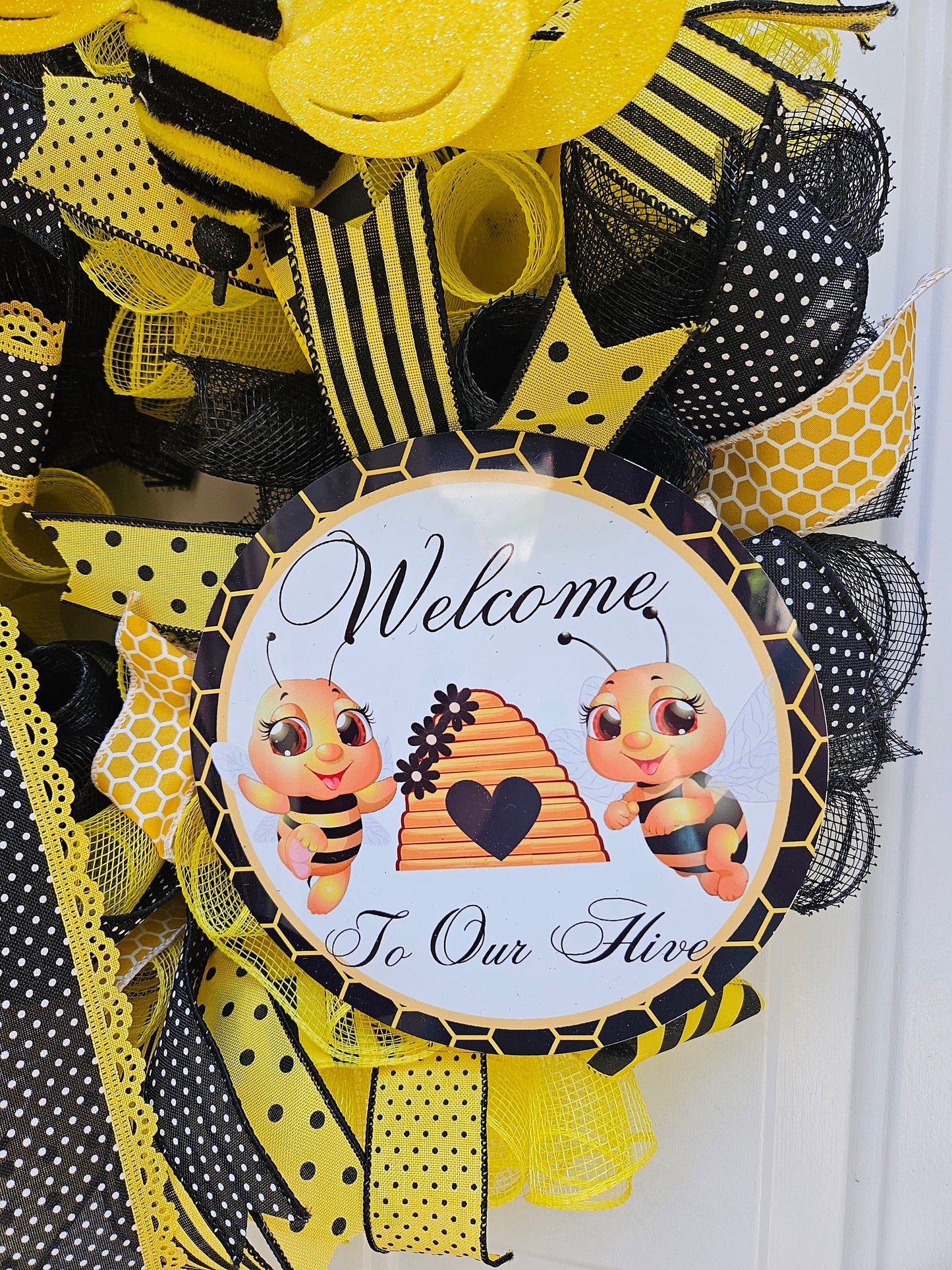 Welcome To Our Hive Wreath