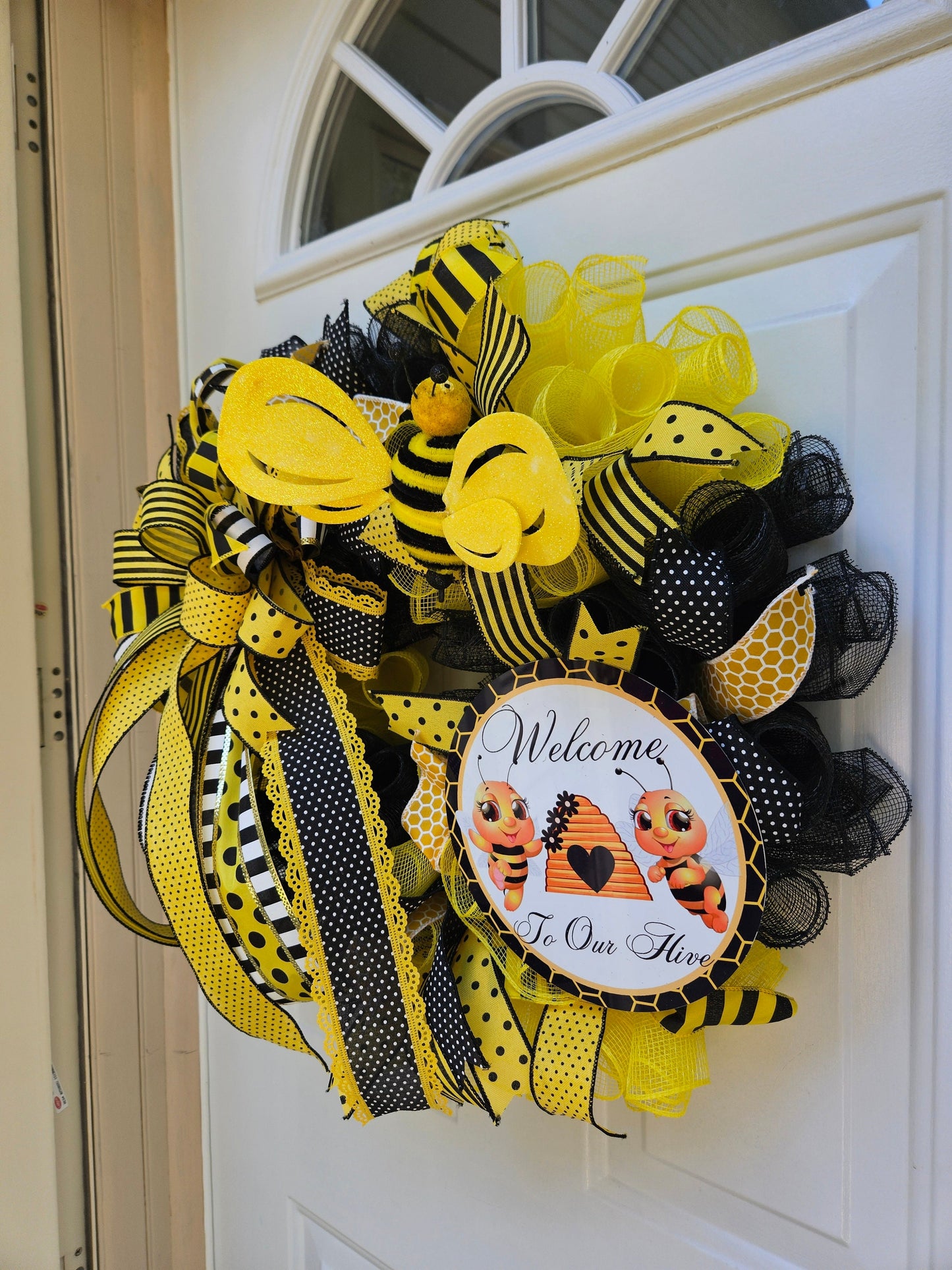 Welcome To Our Hive Wreath