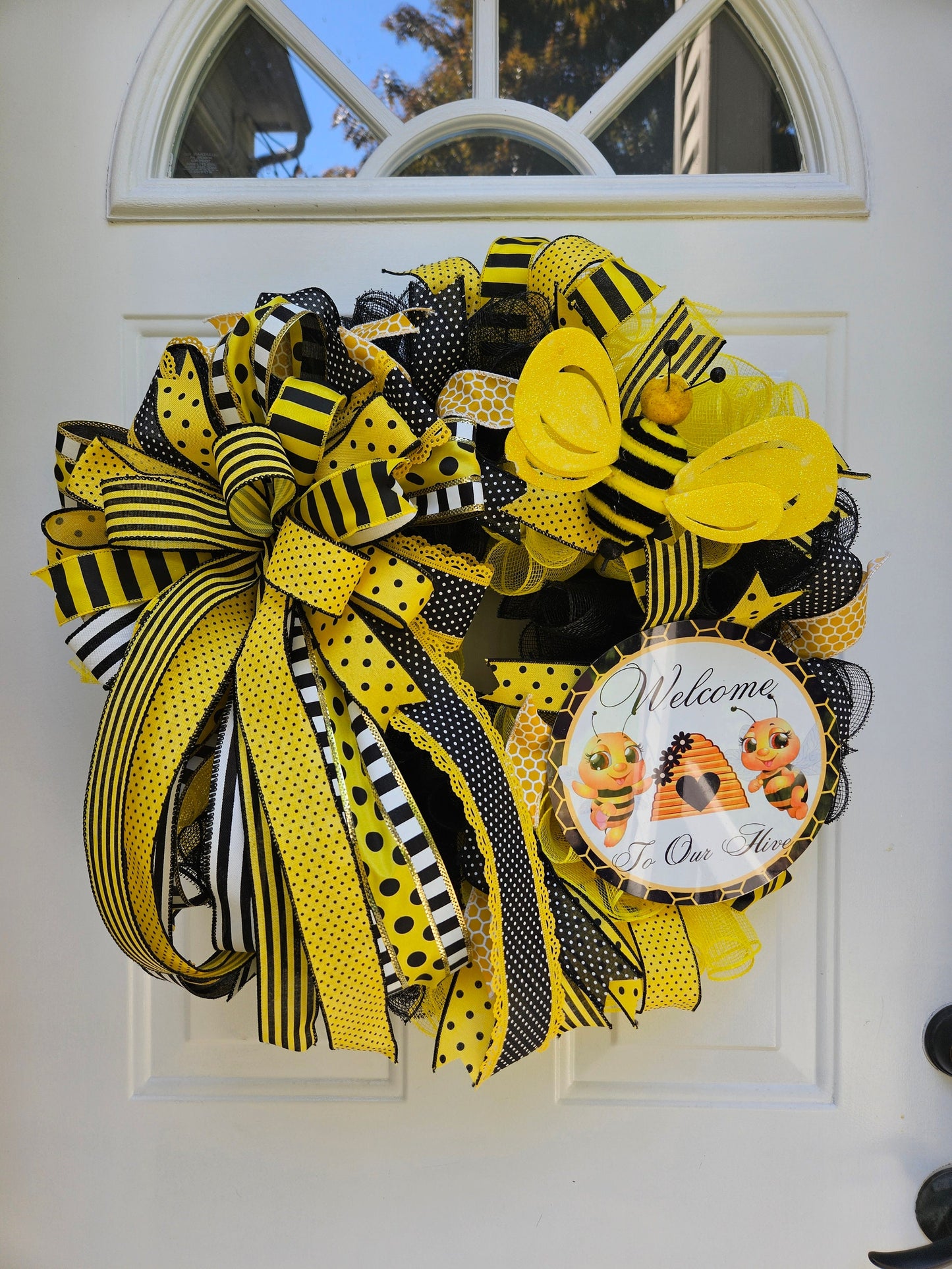 Welcome To Our Hive Wreath