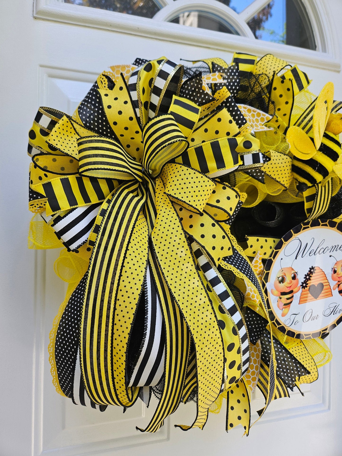 Welcome To Our Hive Wreath