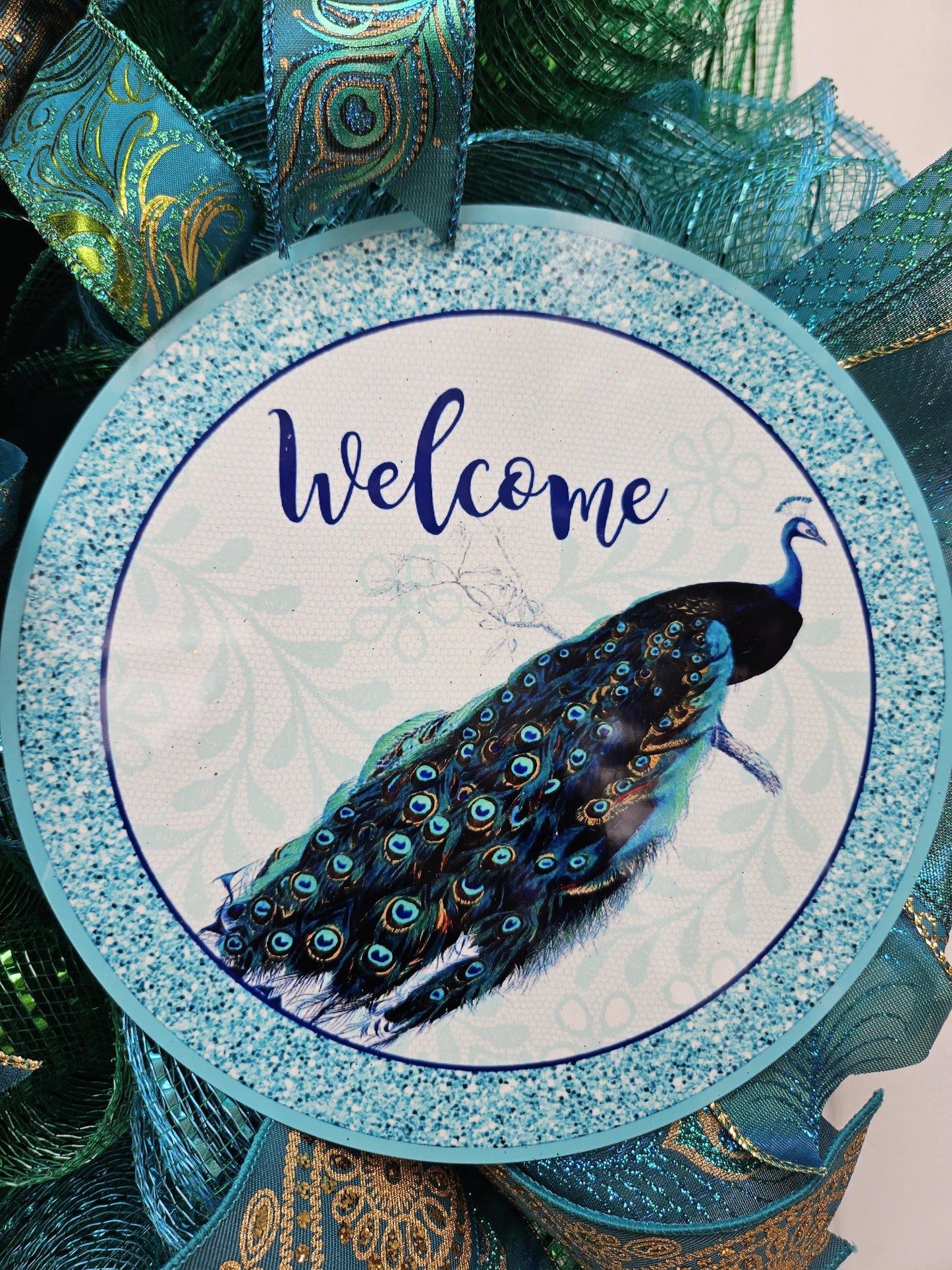 Peacock Wreath