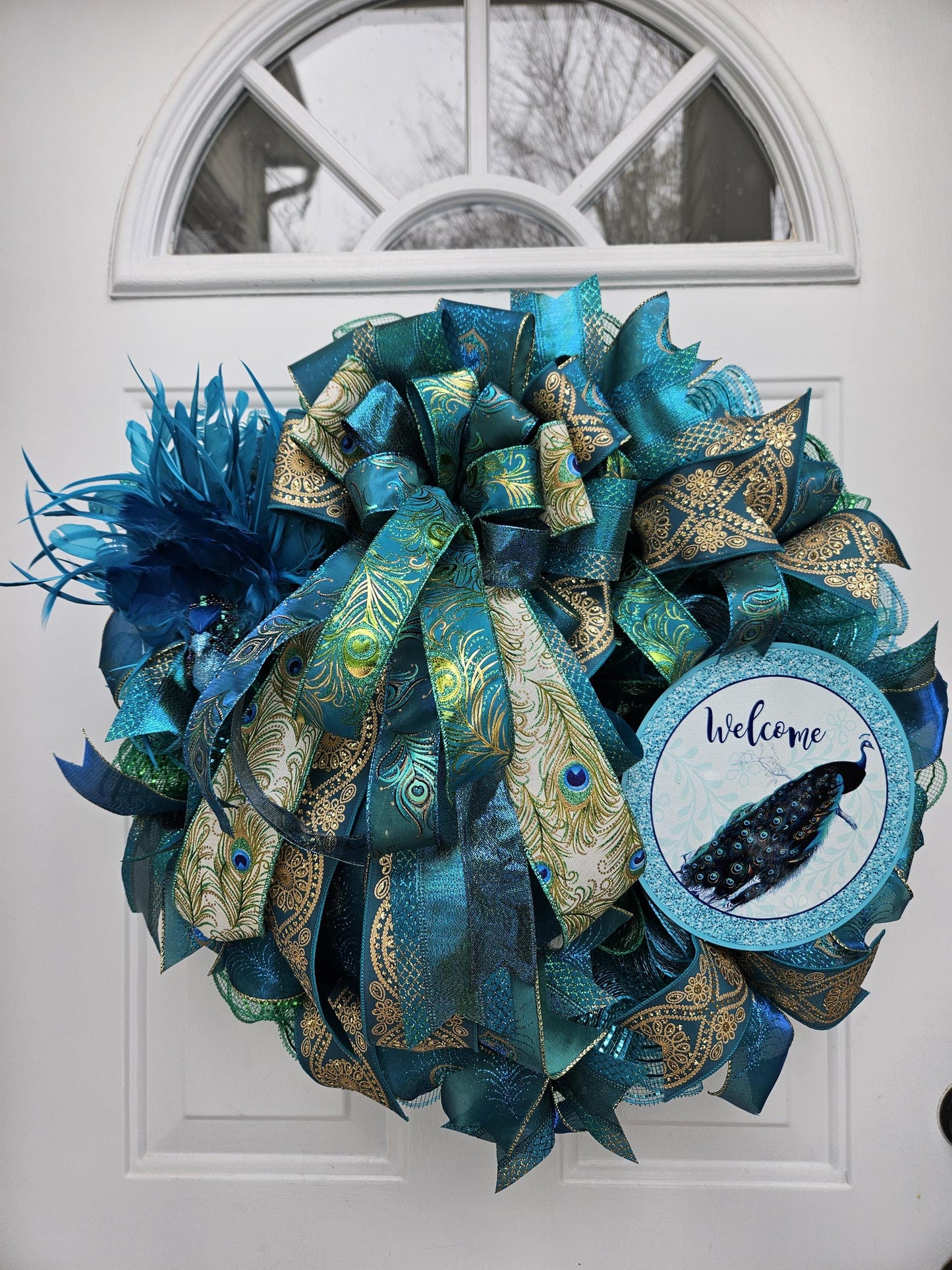 Peacock Wreath