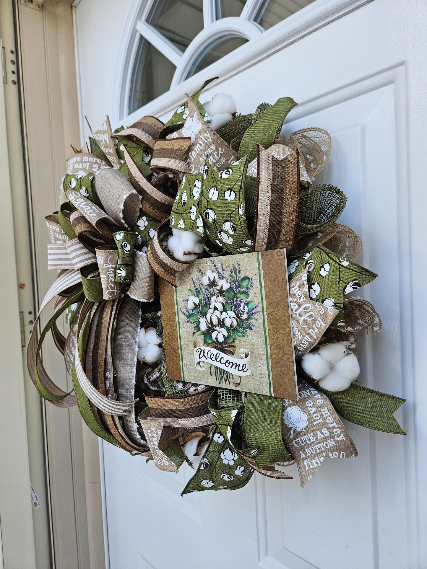 Farmhouse Wreath, Country Wreath, Southern Wreath, Welcome Wreath