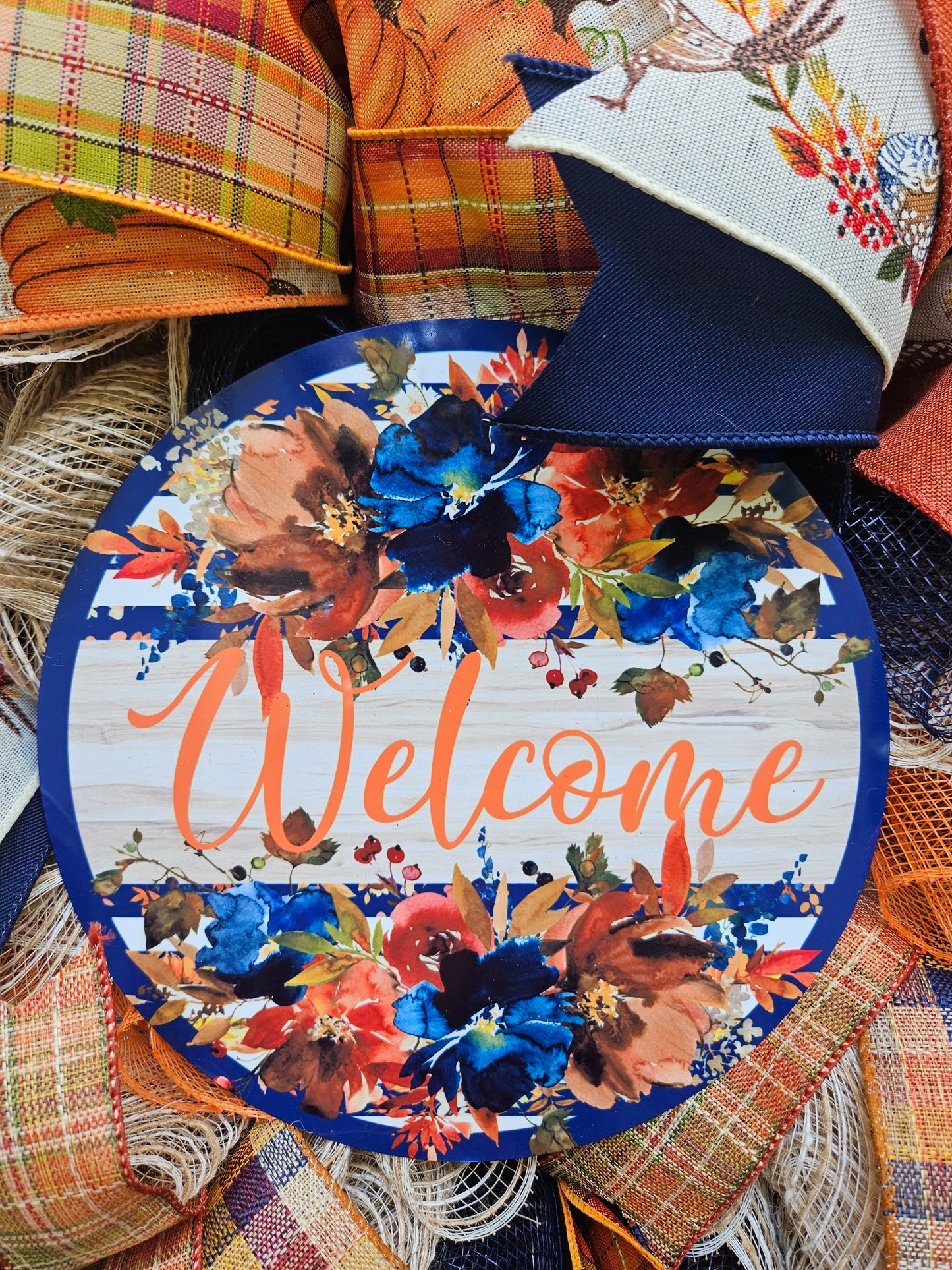 Fall Welcome Wreath