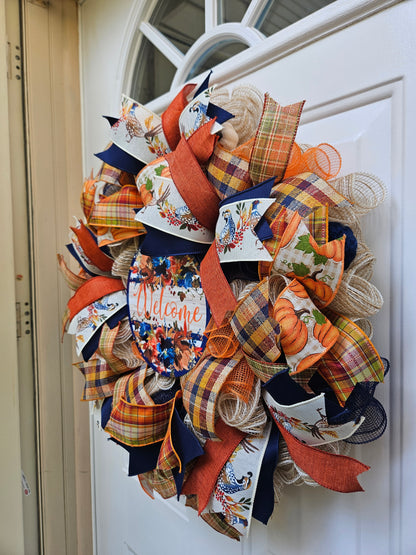 Fall Welcome Wreath