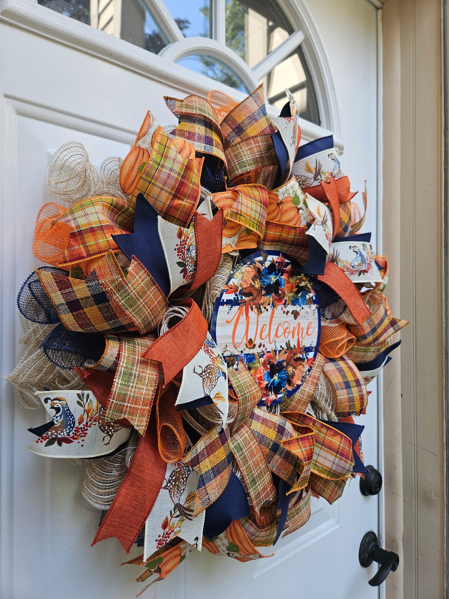 Fall Welcome Wreath