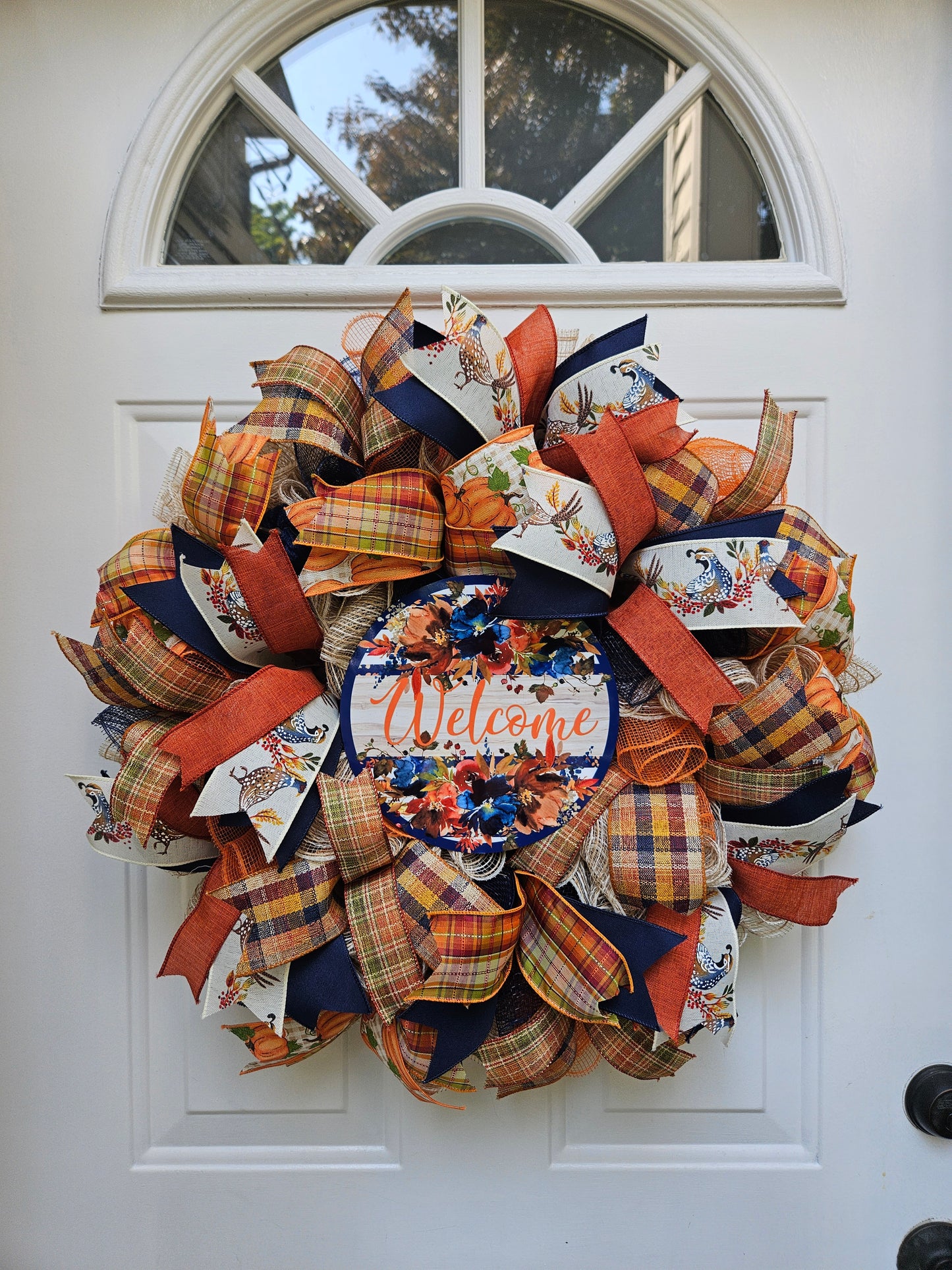 Fall Welcome Wreath