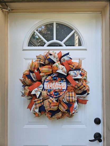 Fall Welcome Wreath