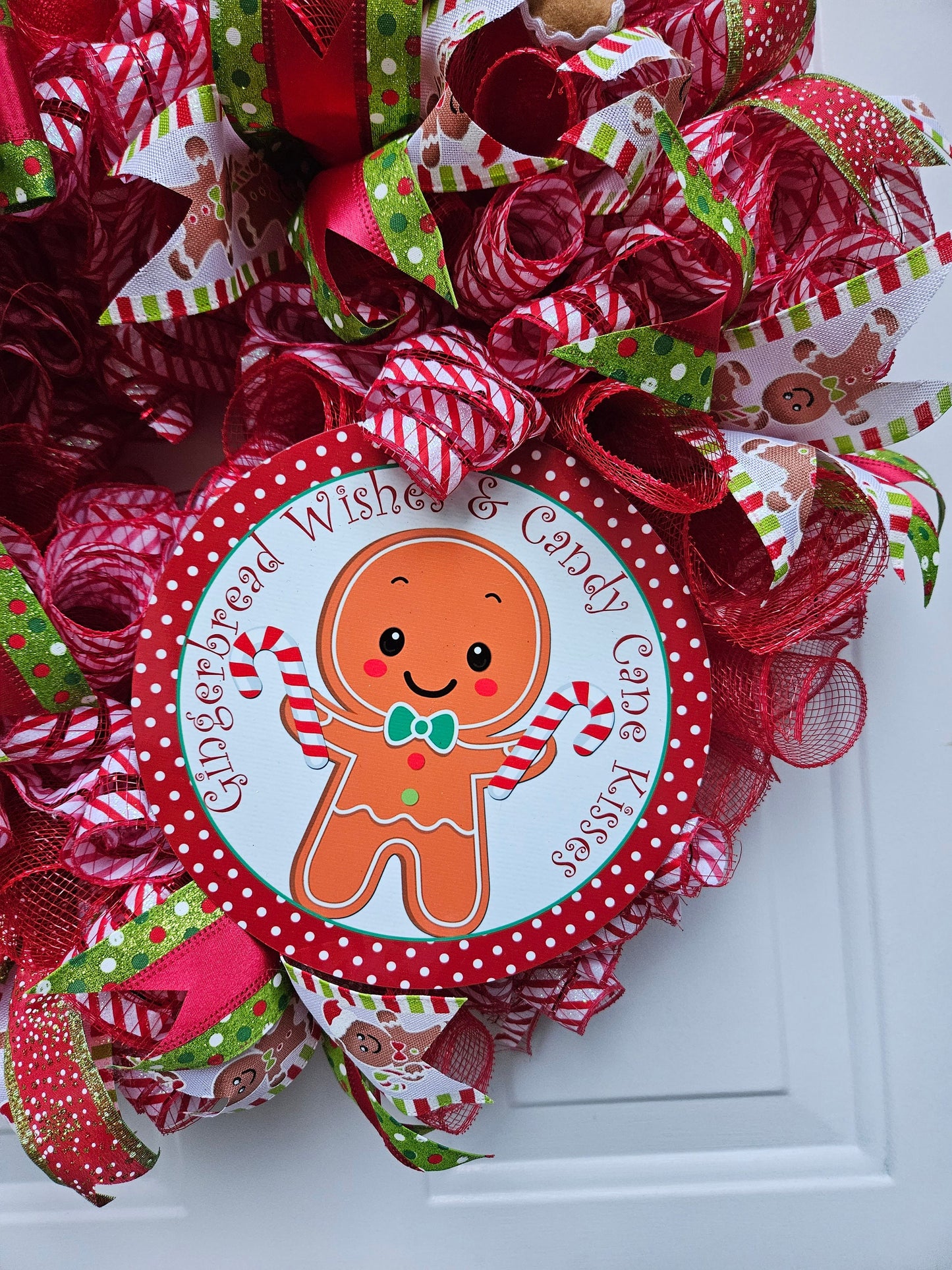 Gingerbread Holiday Wreath