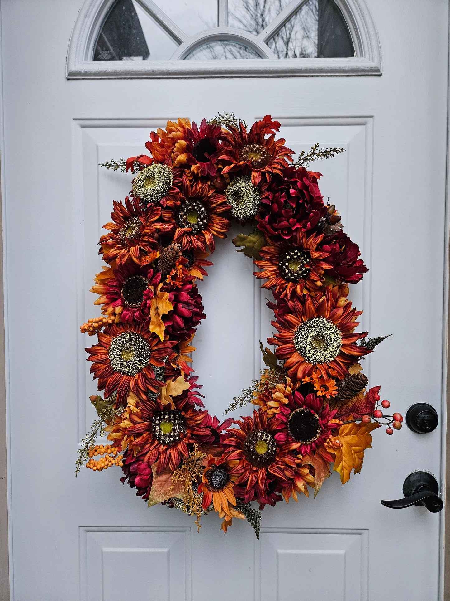 X-Large Oval Fall Wreath