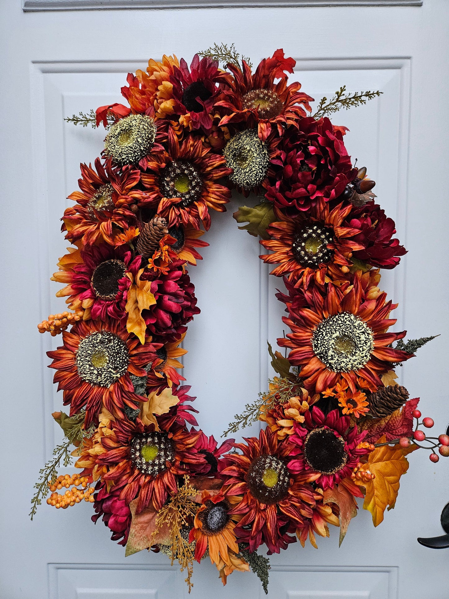 X-Large Oval Fall Wreath