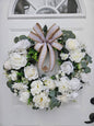 White Floral Wreath