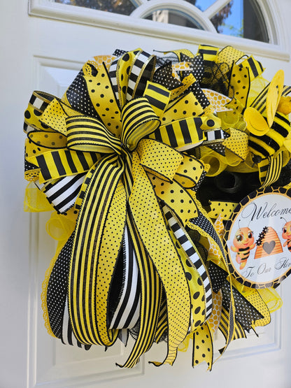 Welcome To Our Hive Wreath