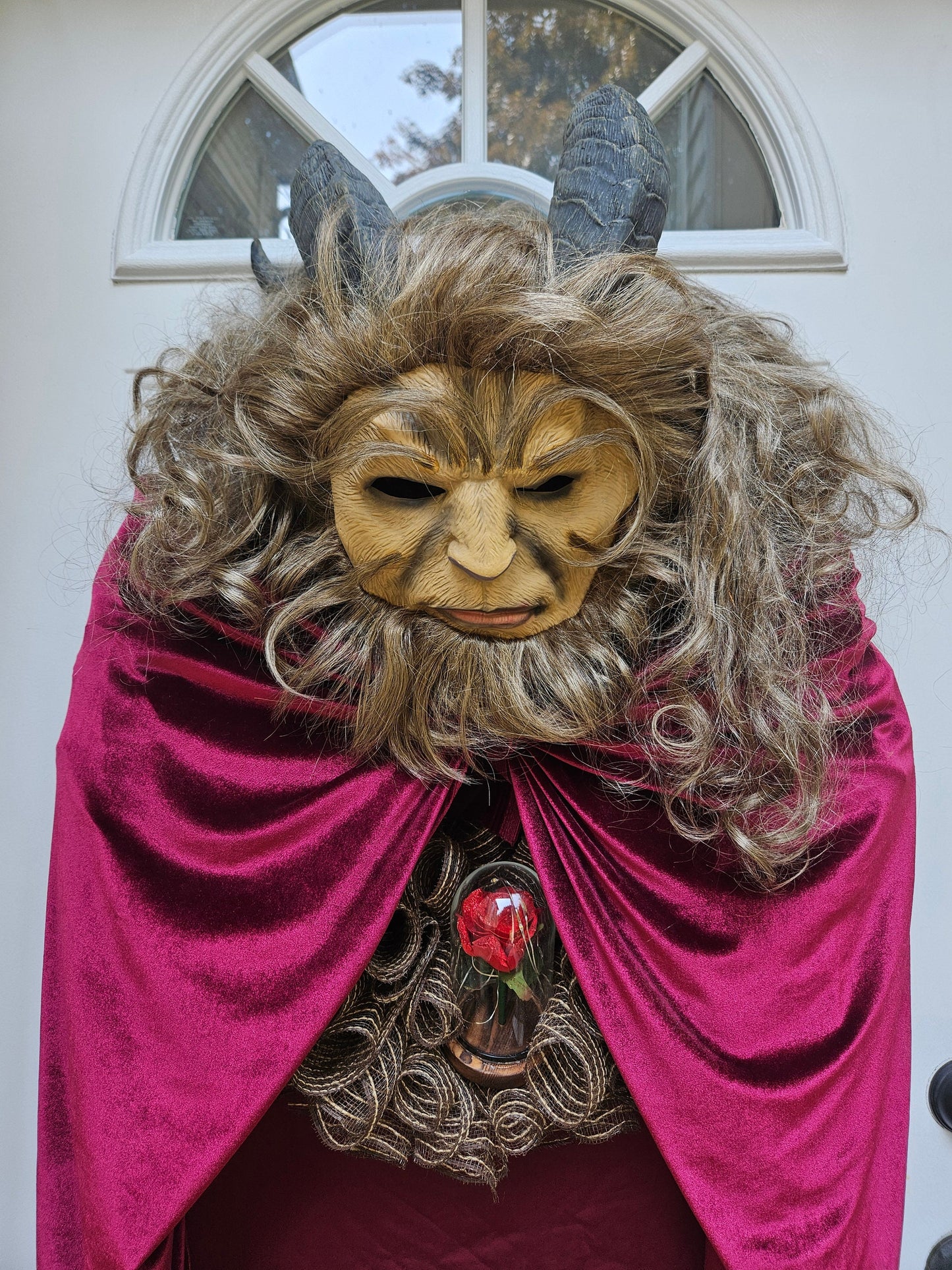 The Beast from Beauty and the Beast Wreath