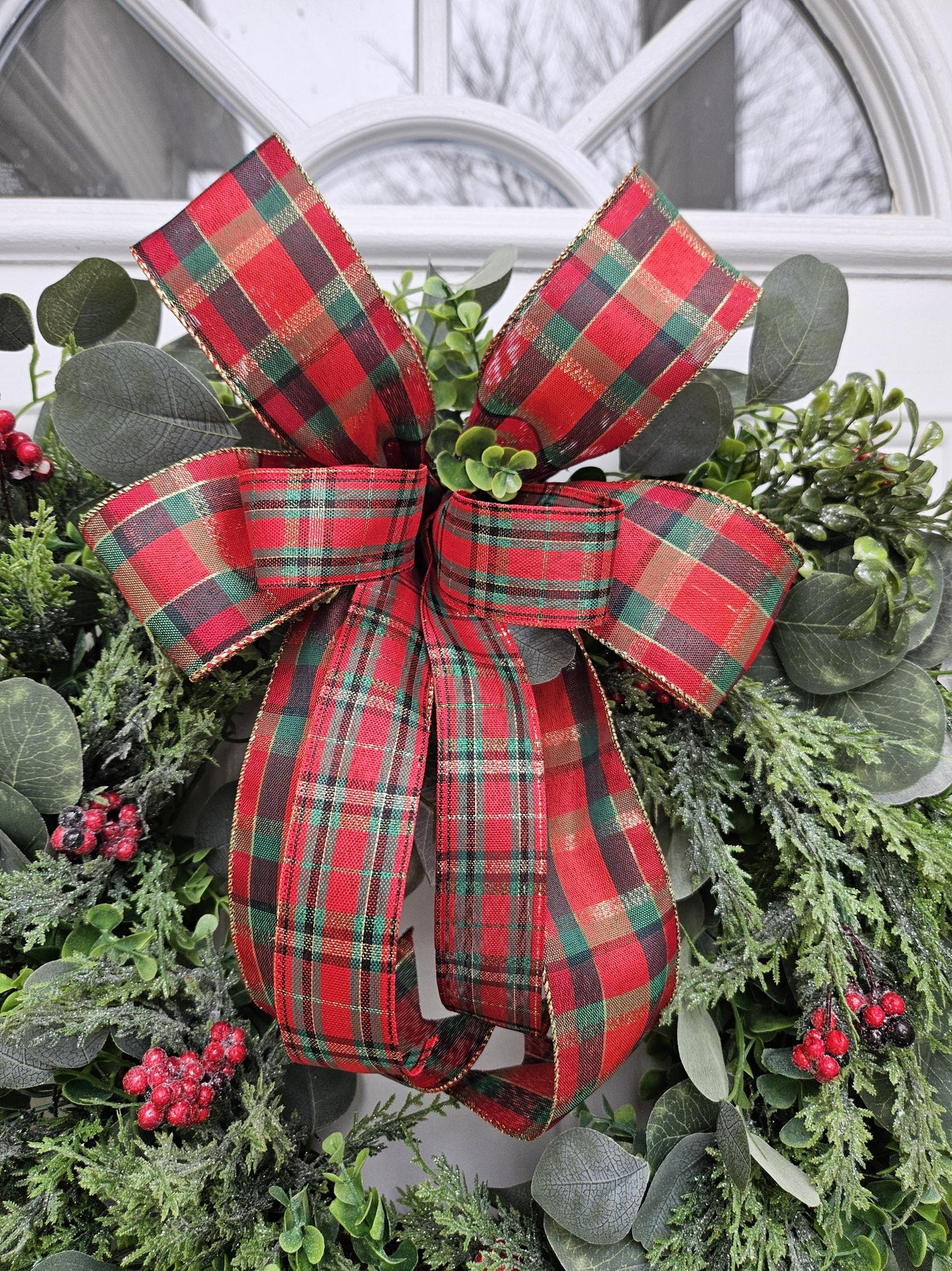 Classic Greenery Holiday Wreath
