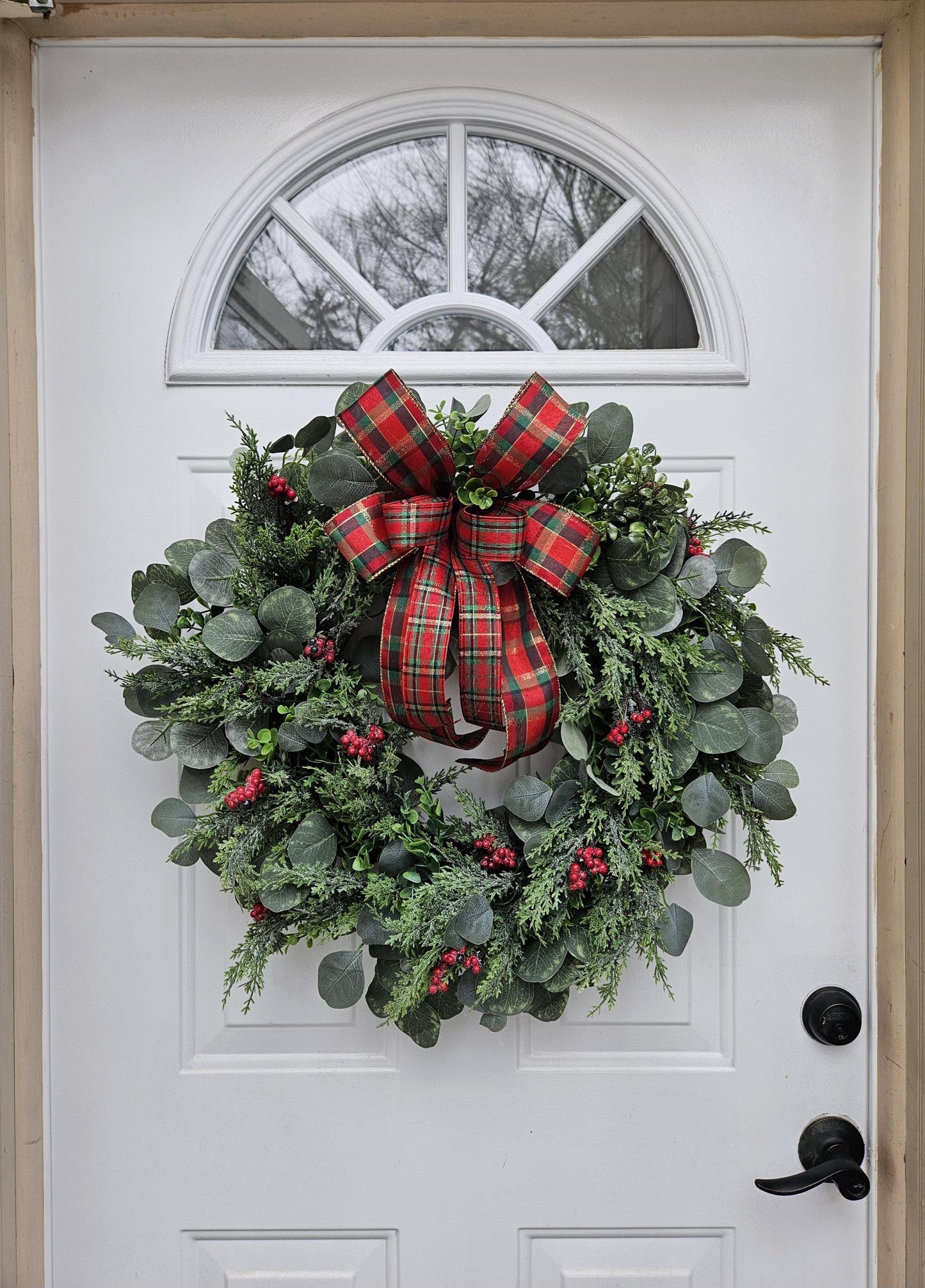 Classic Greenery Holiday Wreath