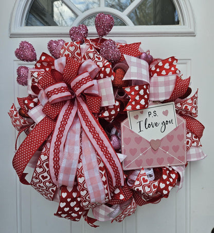 P.S. I Love You, Valentine's Day Wreath