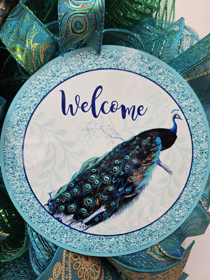 Peacock Wreath