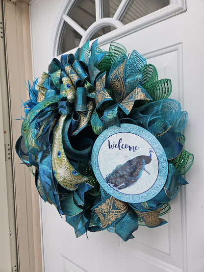 Peacock Wreath