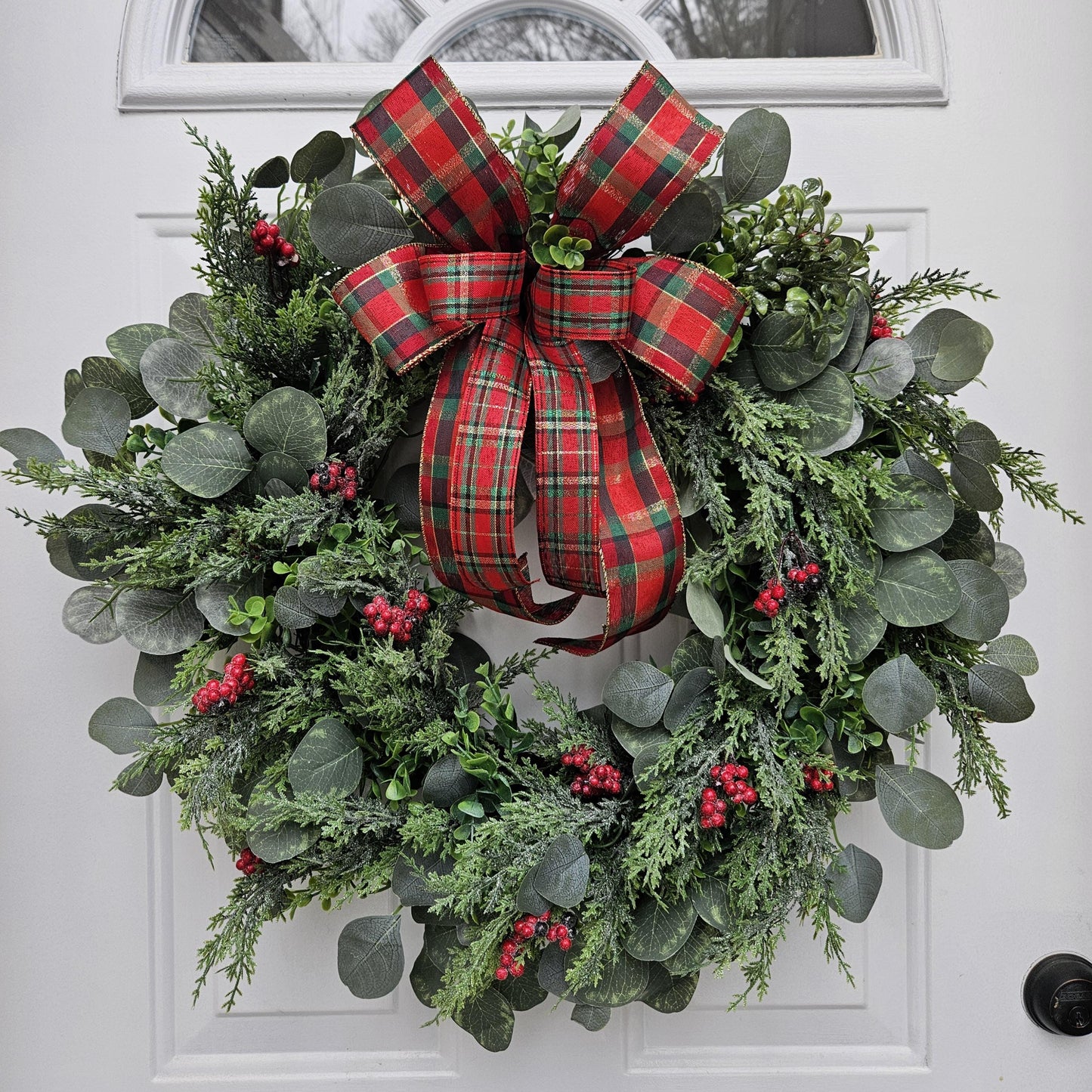 Classic Greenery Holiday Wreath