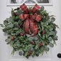 Classic Greenery Holiday Wreath
