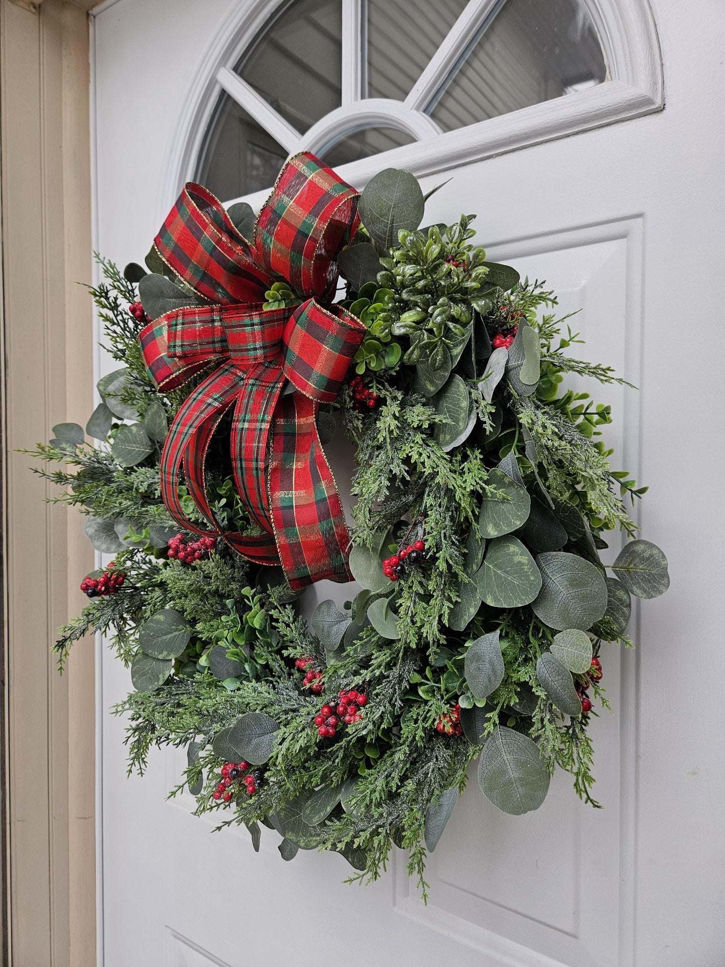Classic Greenery Holiday Wreath