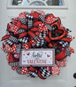 Hello Valentine, Valentine's Day Wreath