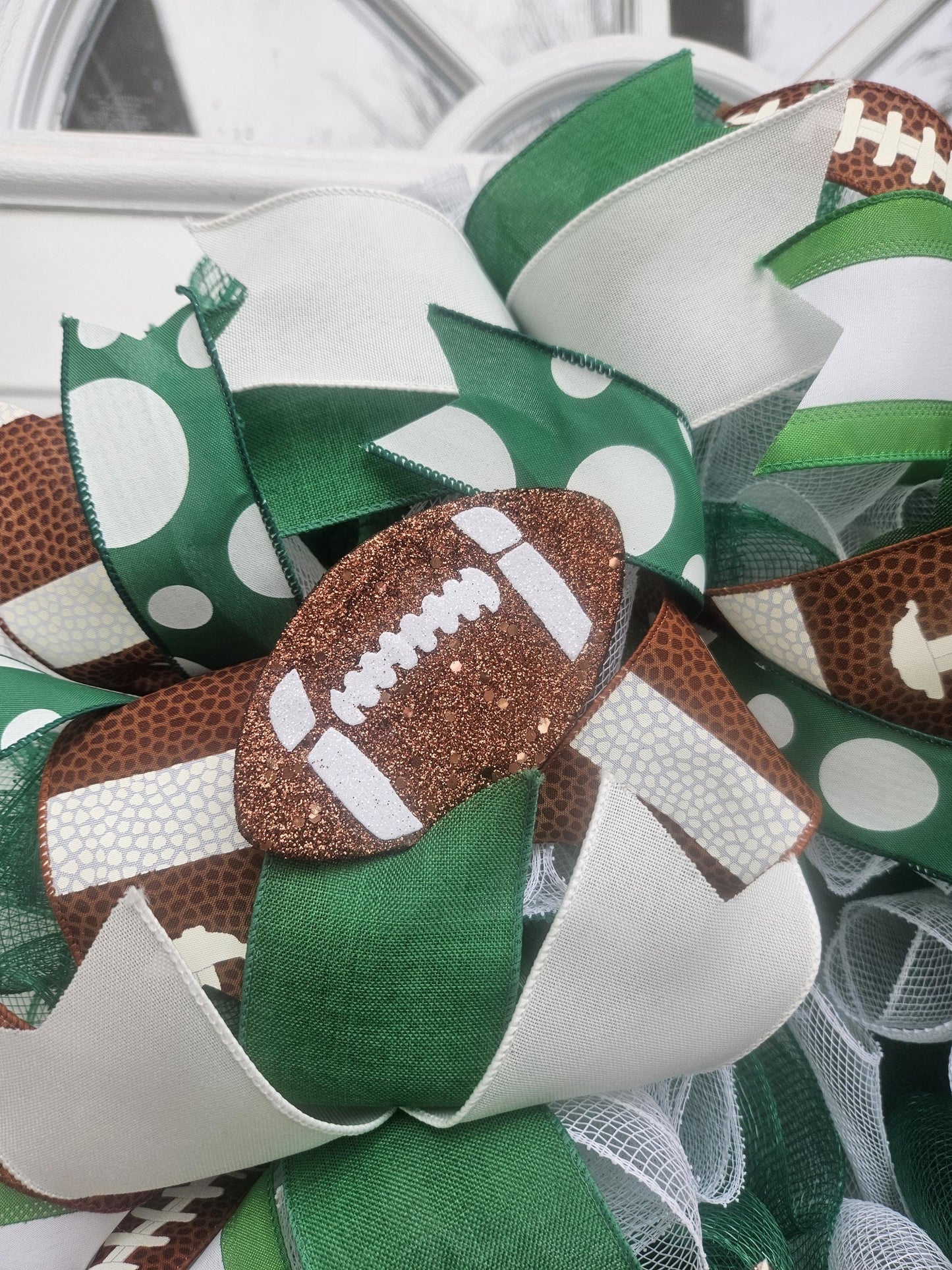 New York Jets Wreath, Football Lover, Front Door Decor, Man Cave