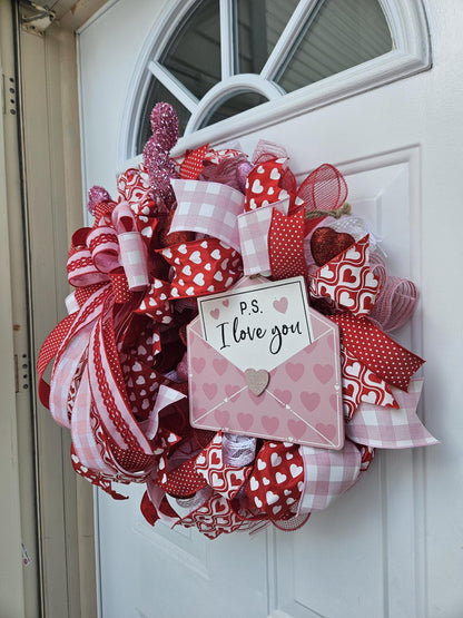 P.S. I Love You, Valentine's Day Wreath