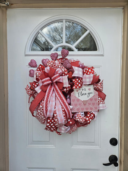 P.S. I Love You, Valentine's Day Wreath