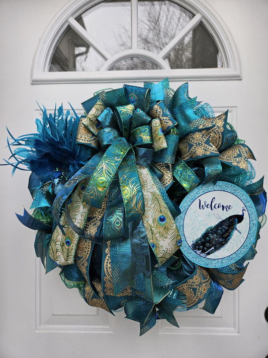 Peacock Wreath