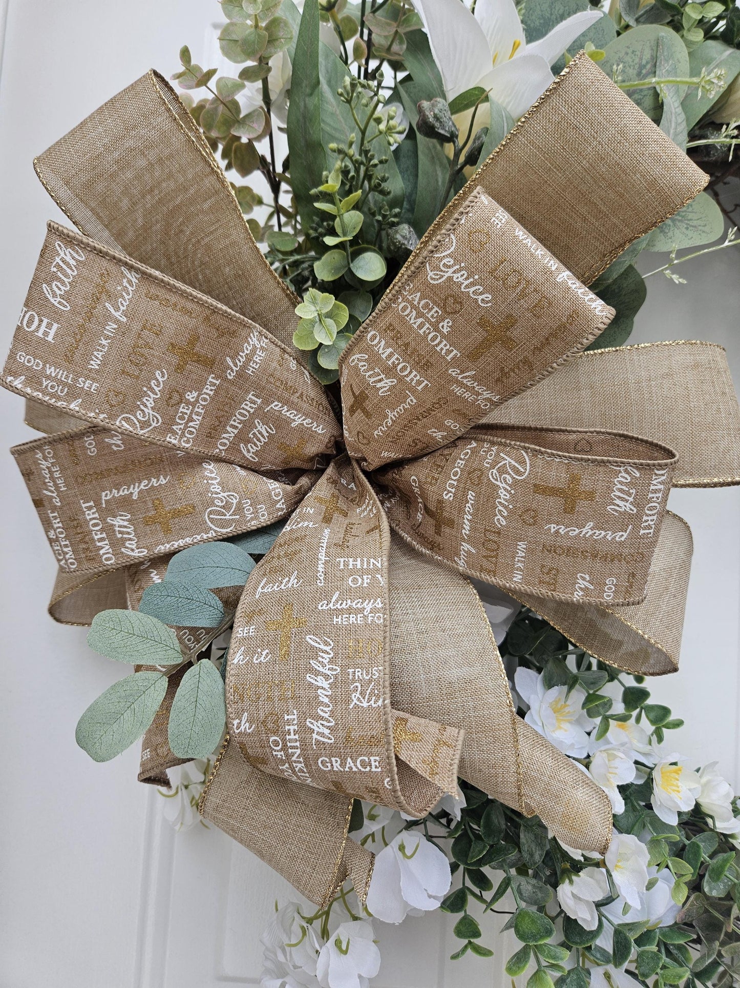 Jesus is the Reason for the Season Wreath, Religious Wreath, Religious Floral Wreath