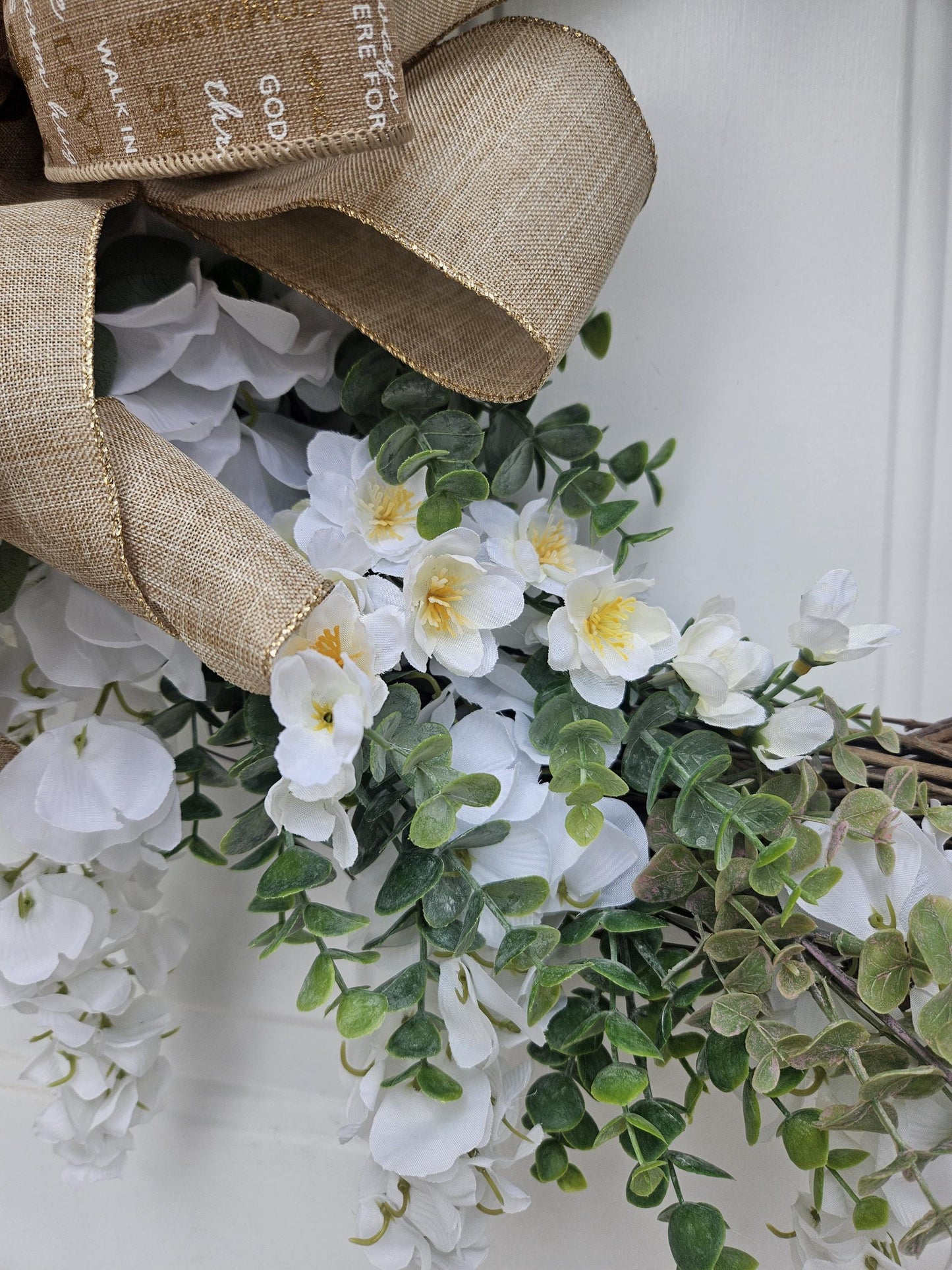 Jesus is the Reason for the Season Wreath, Religious Wreath, Religious Floral Wreath